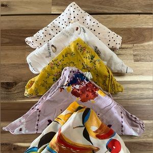 Madewell Scarves Lot of 5 for $30